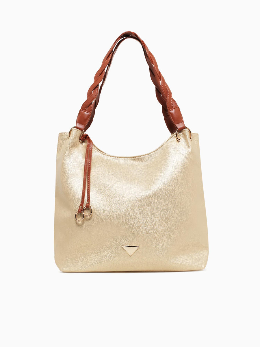 Genevieve Shoulder Bag Gold Gold