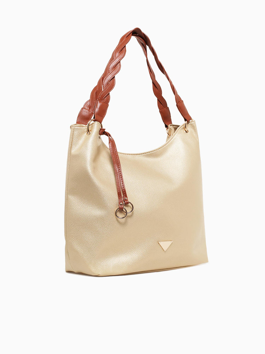 Genevieve Shoulder Bag Gold Gold