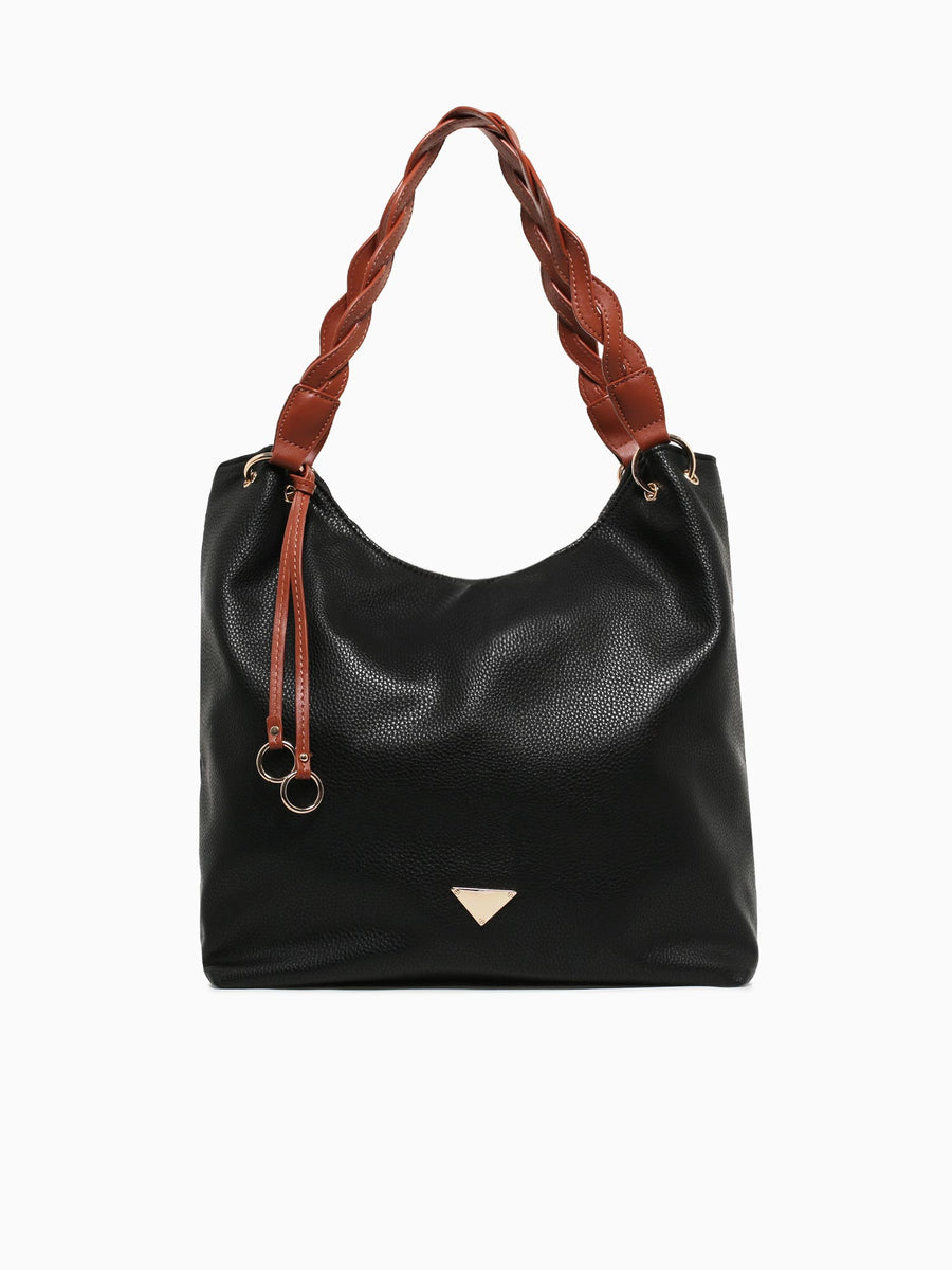 Genevieve Shoulder Bag Black Black