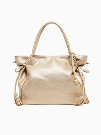 Lock Shoulder Bag Gold Gold