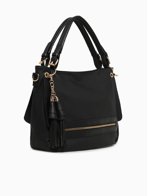 Amelia Shoulder Bag Black Black