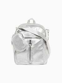 Multiuse Backpack Silver Silver
