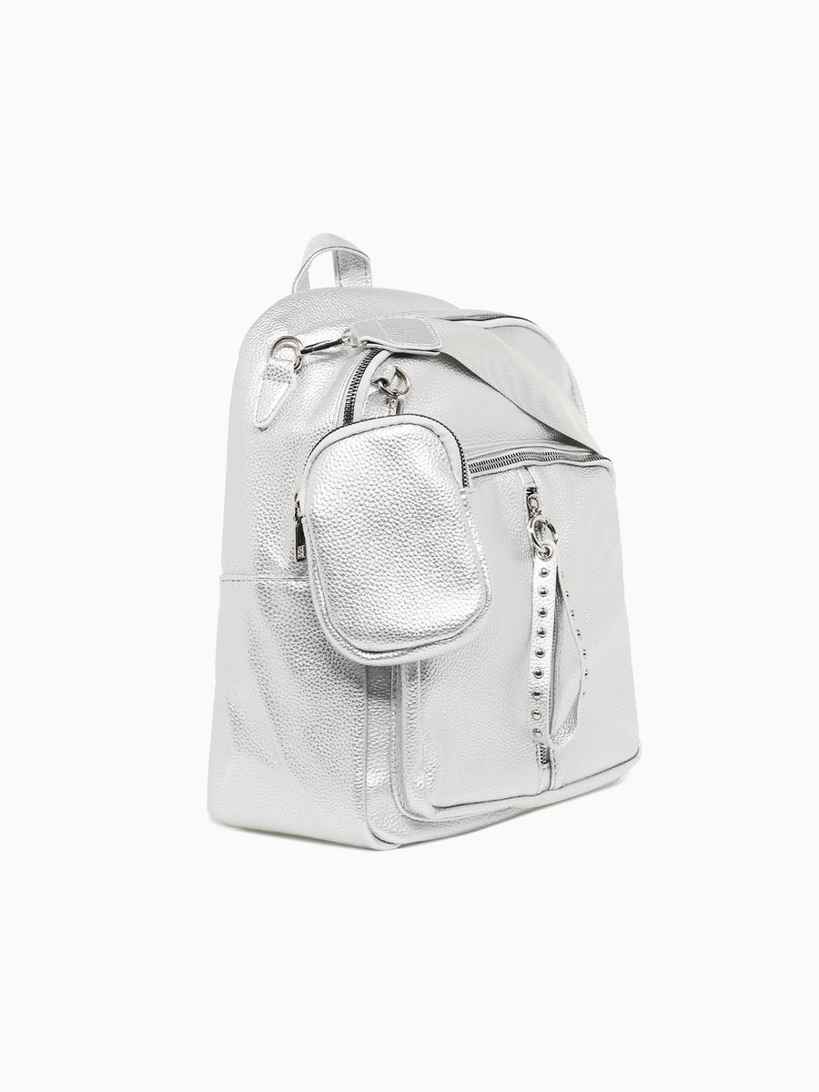 Multiuse Backpack Silver Silver