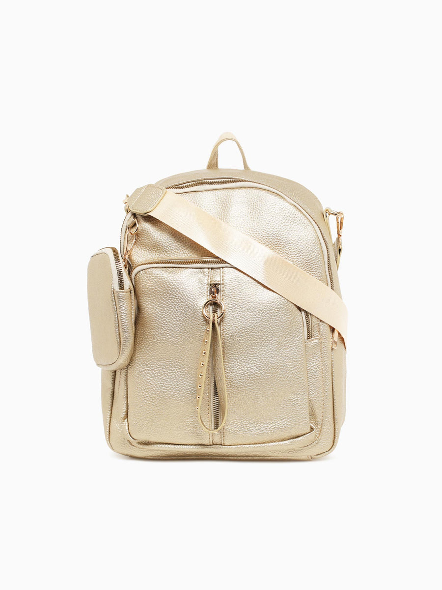 Multiuse Backpack Gold Gold