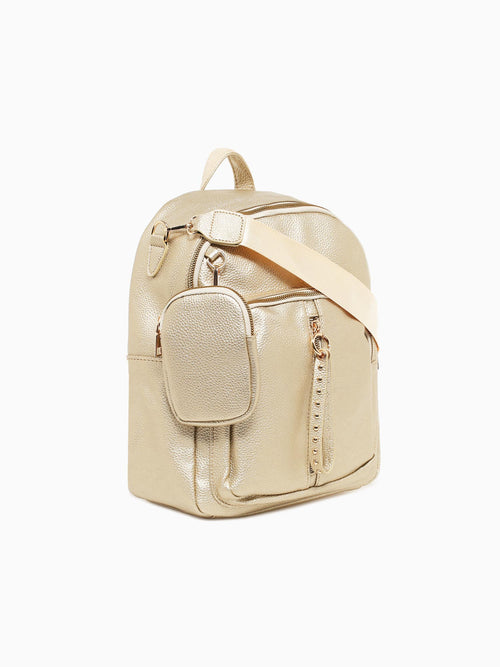 Multiuse Backpack Gold Gold