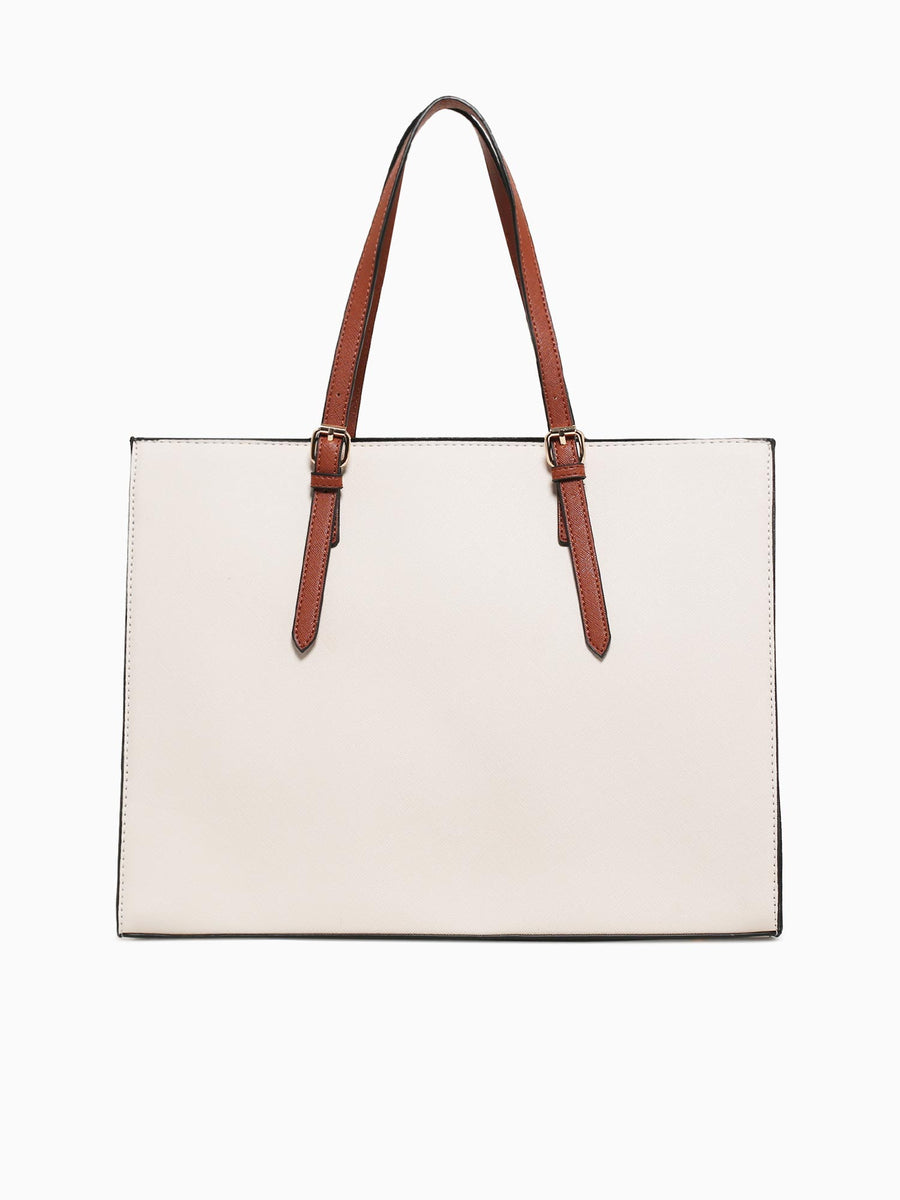 Riley Tote Off White Multi White Multi