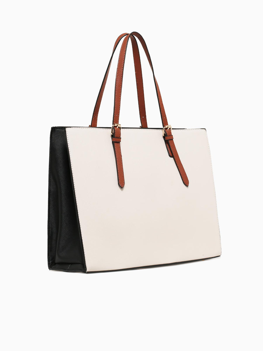 Riley Tote Off White Multi White Multi