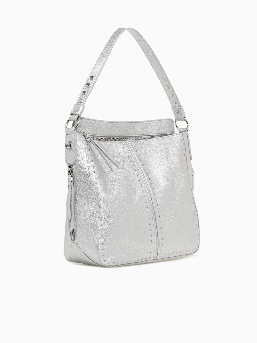 Ria Shoulder Bag Silver Silver