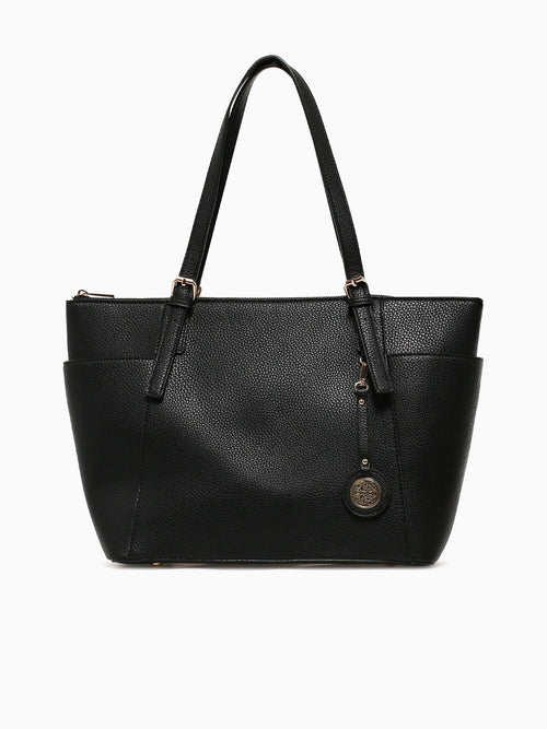 Signature Tote Black Black