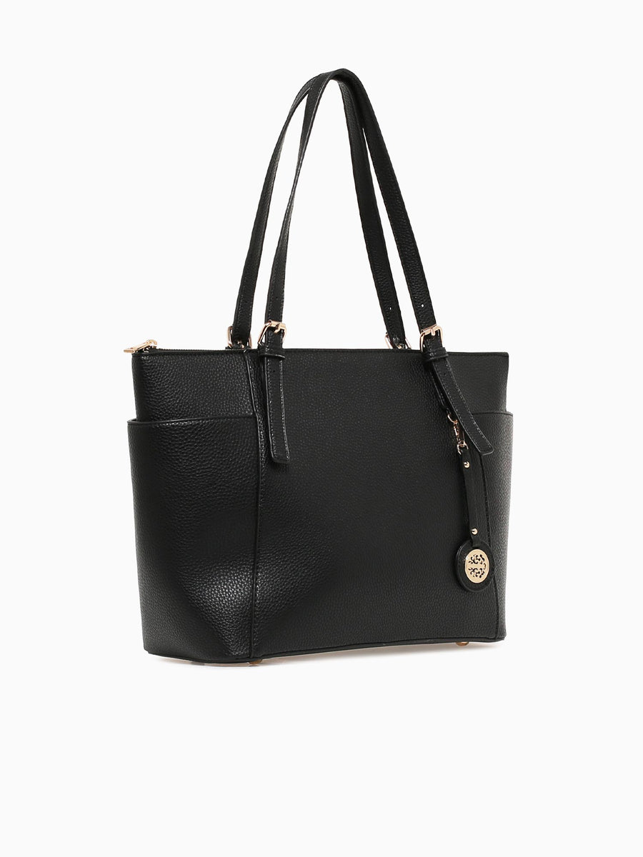 Signature Tote Black Black