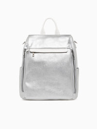 Raven Backpack Silver White Silver