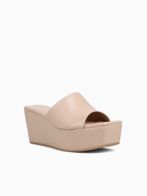 Leticia Beige Smooth Beige / 5 / M