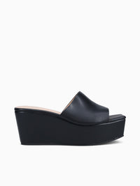 Leticia Black Smooth Black / 5 / M