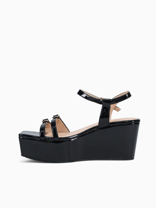 Luna Black Patent Black / 5 / M