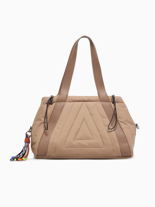 Xenia Travel Tote Beige Beige