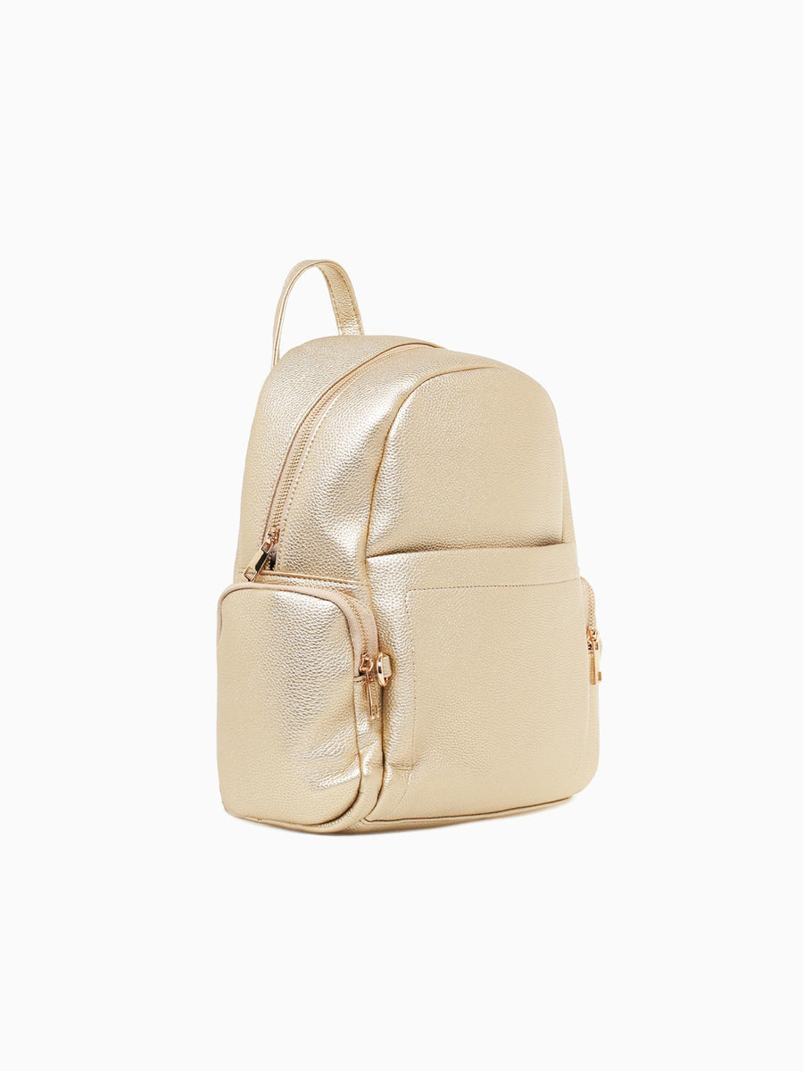 Charm Backpack Gold Gold