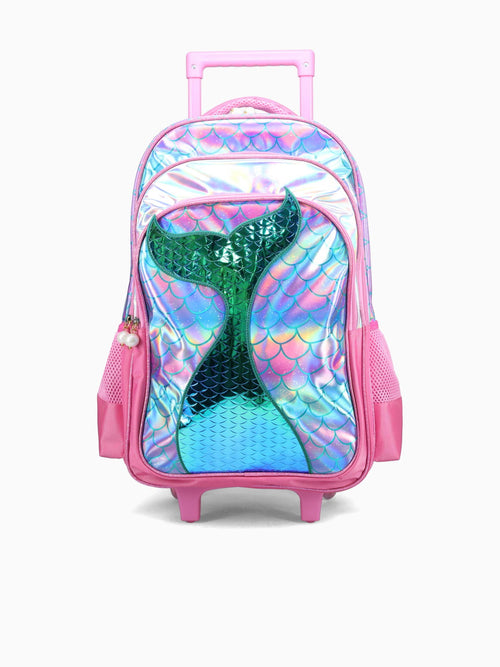 Mermaid Trolly Pink Multi Pink Multi