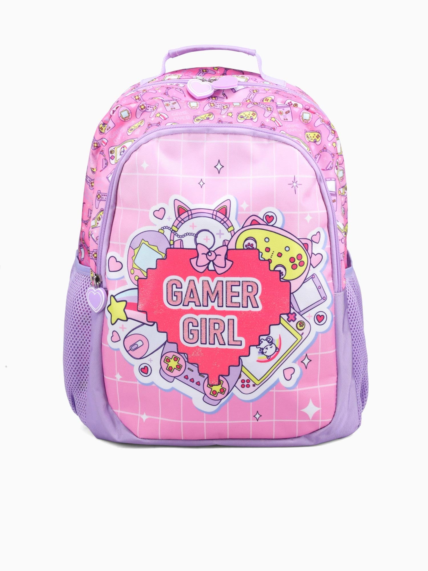 Gamer Girl Backpack Purple Purple