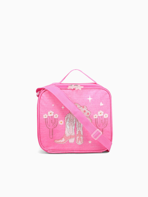Cowgirl Lunchbag Pink Pink