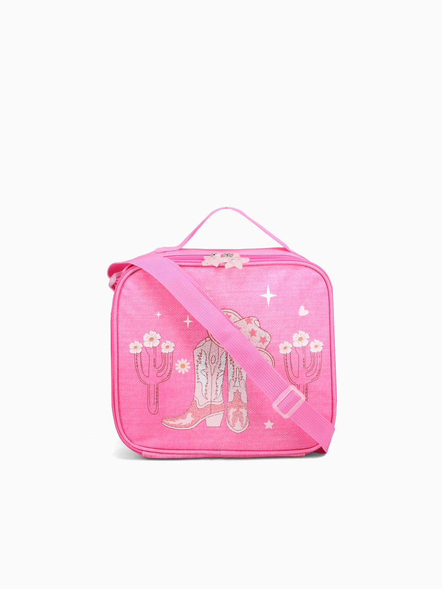 Cowgirl Lunchbag Pink Pink