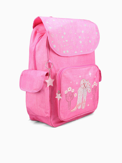 Cowgirl Backpack Pink Pink