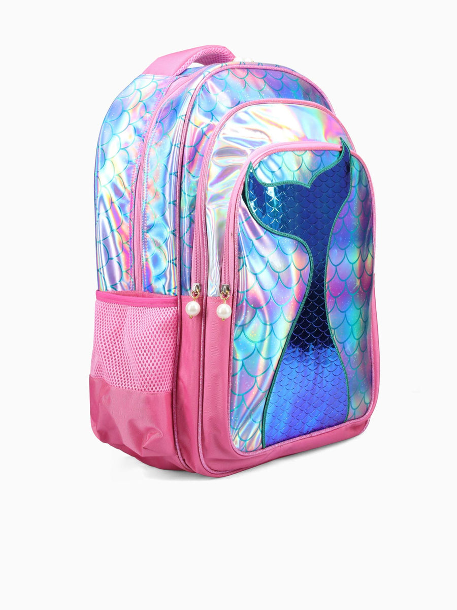 Mermaid Backpack Pink Multi Pink Multi