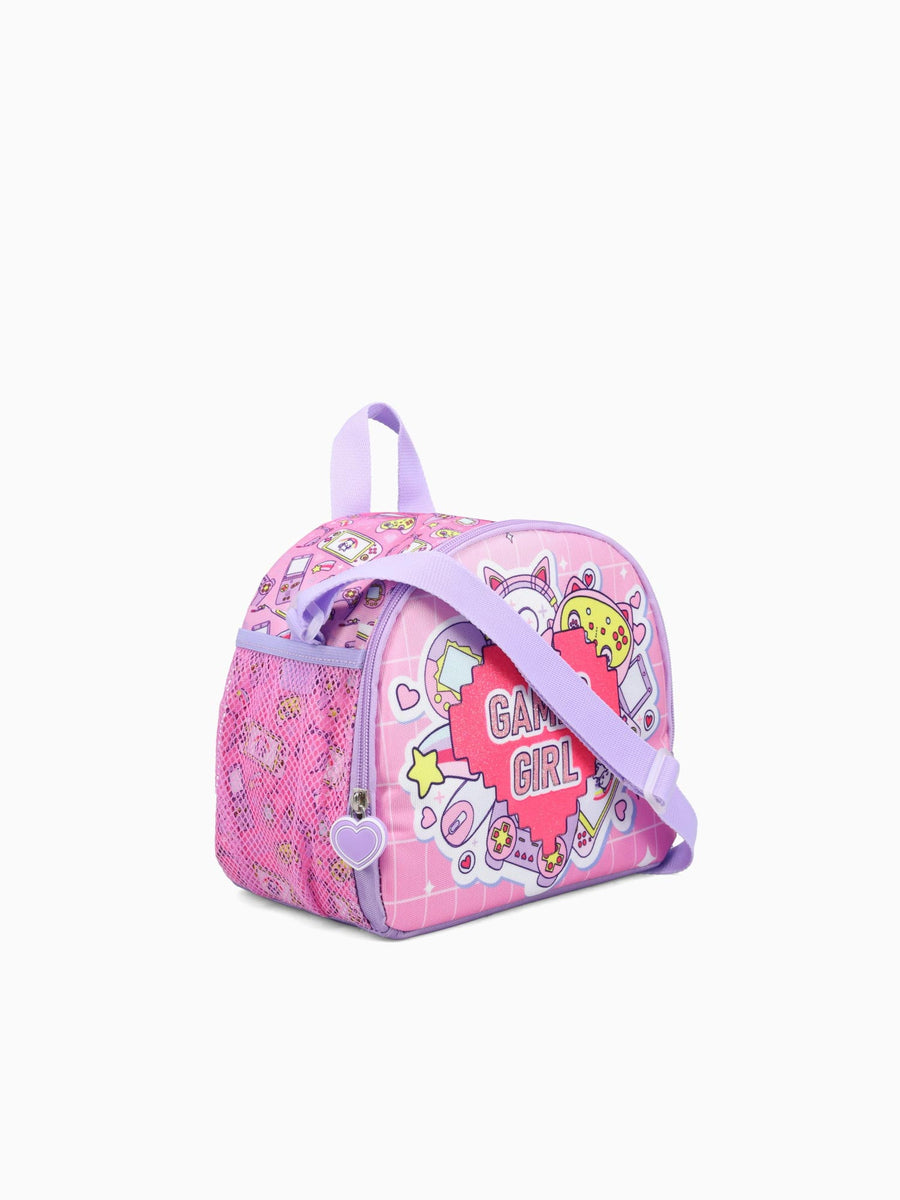 Gamer Girl Lunchbag Purple Purple