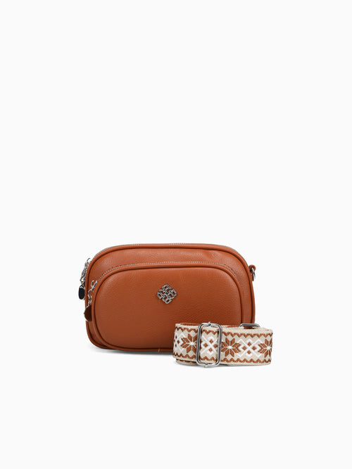 Tania Crossbody Tan Tan