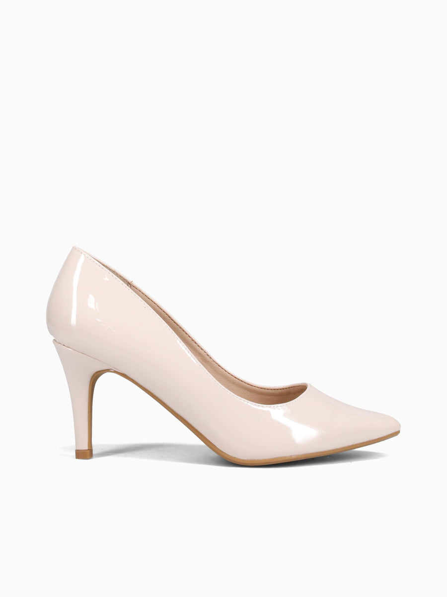 Mila Nude Patent Beige / 5 / M