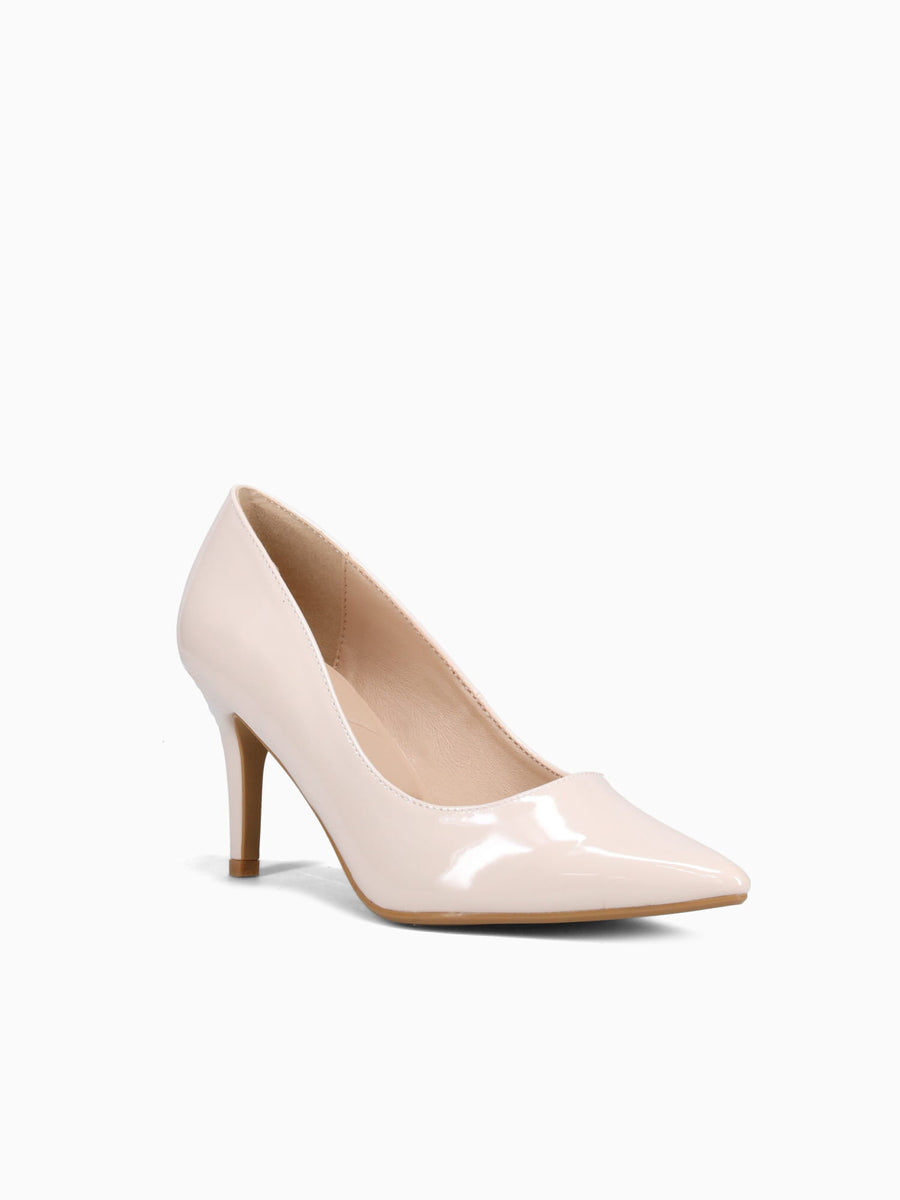 Mila Nude Patent Beige / 5 / M