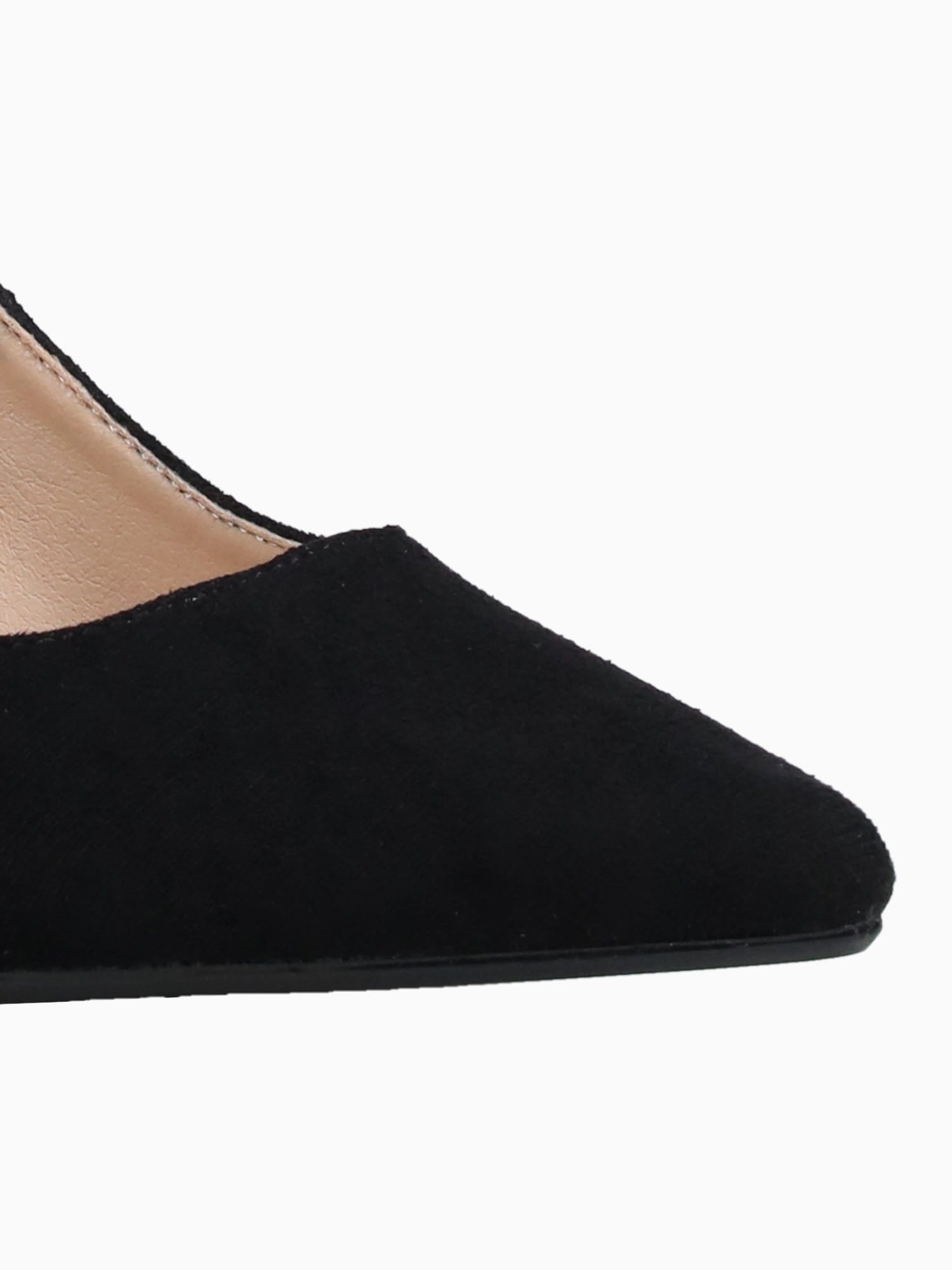 Menas Black Microsuede Black / 5 / M