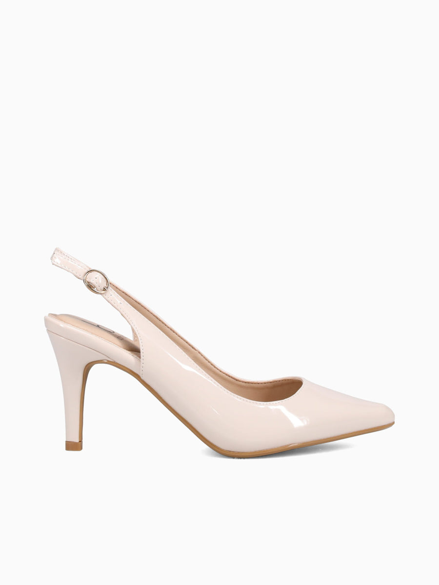 Menas Nude Patent Beige / 5 / M