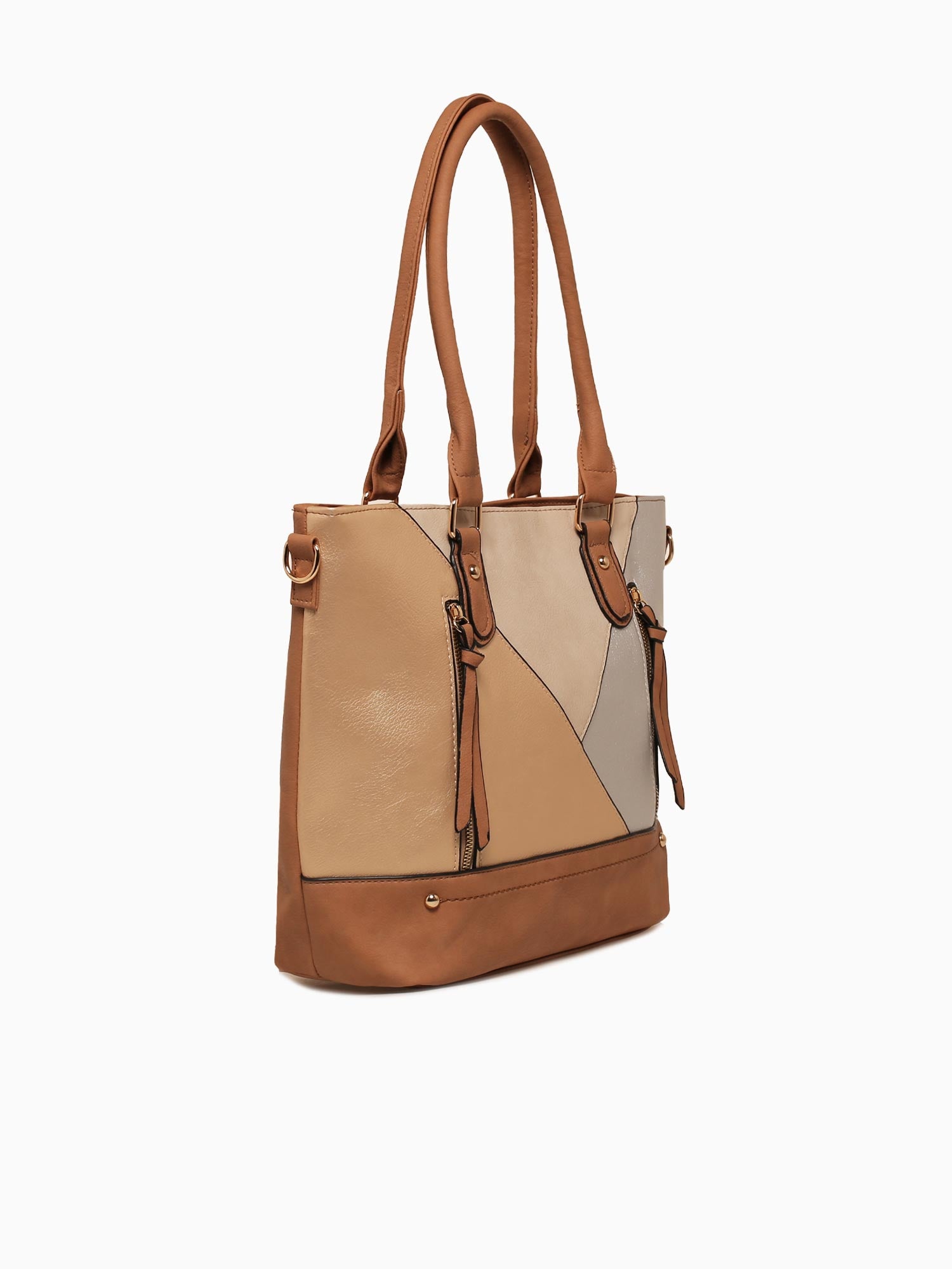 Lyria Tote Camel Multi Beige Multi