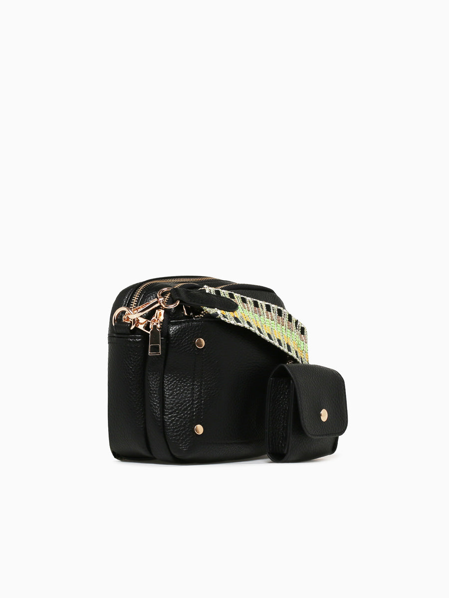 Taylor Crossbody Black Black