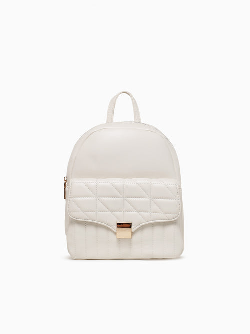 Kay Backpack White White