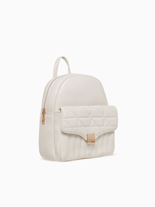 Kay Backpack White White