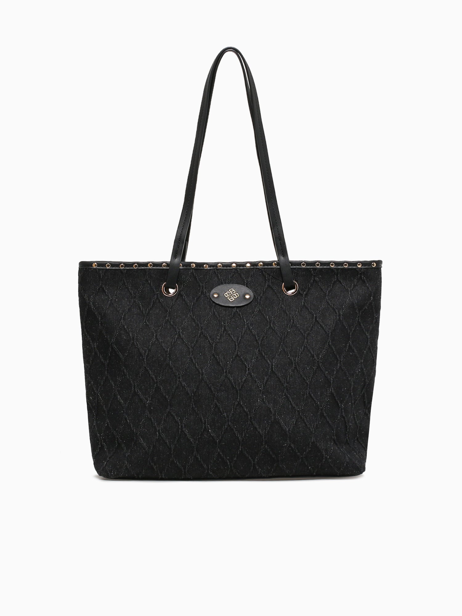 Dolly Tote Black Black denim Black