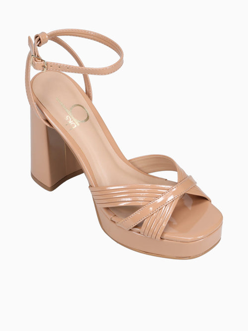 Ivette Nude Verniz Beige / 5 / M