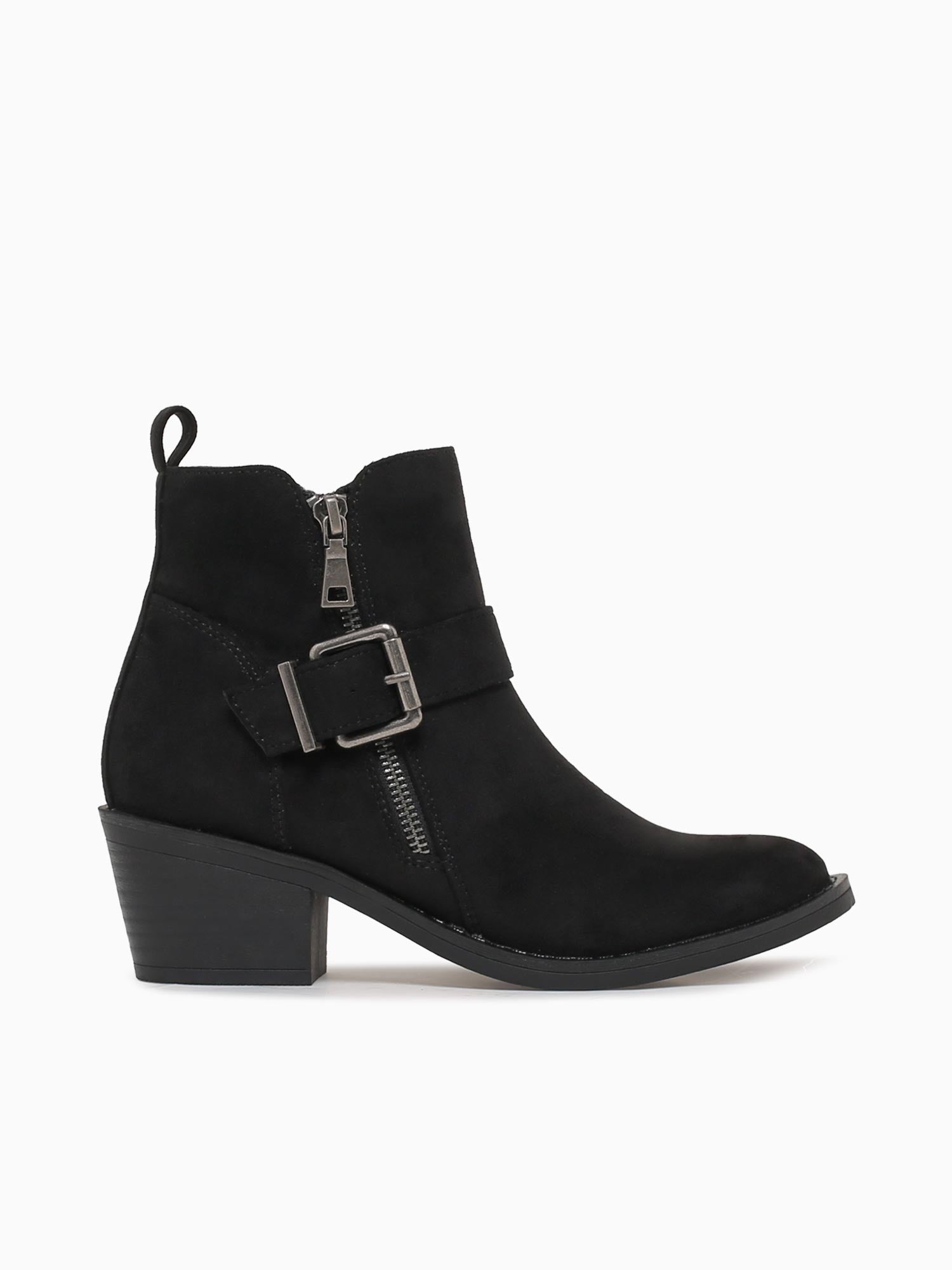 Francis Black Microsuede