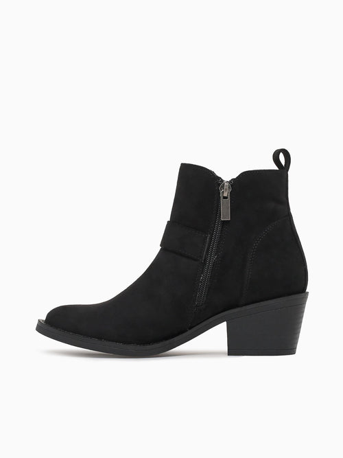 Francis Black Microsuede