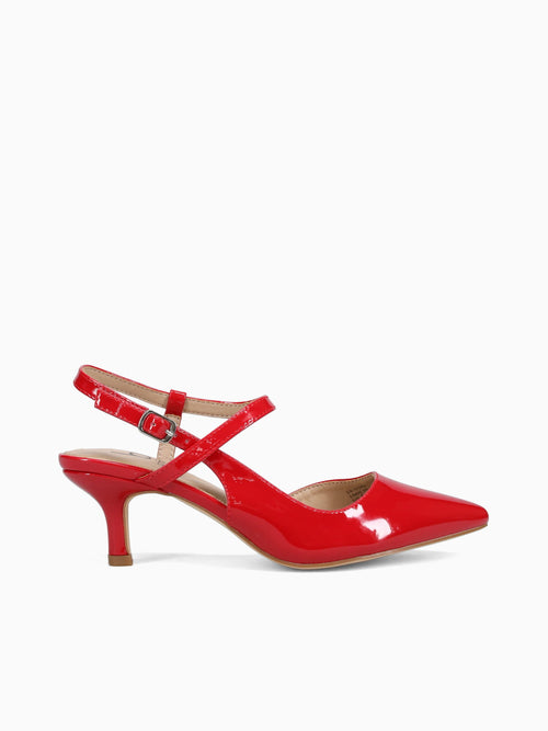 Millie Red Patent Red / 5 / M