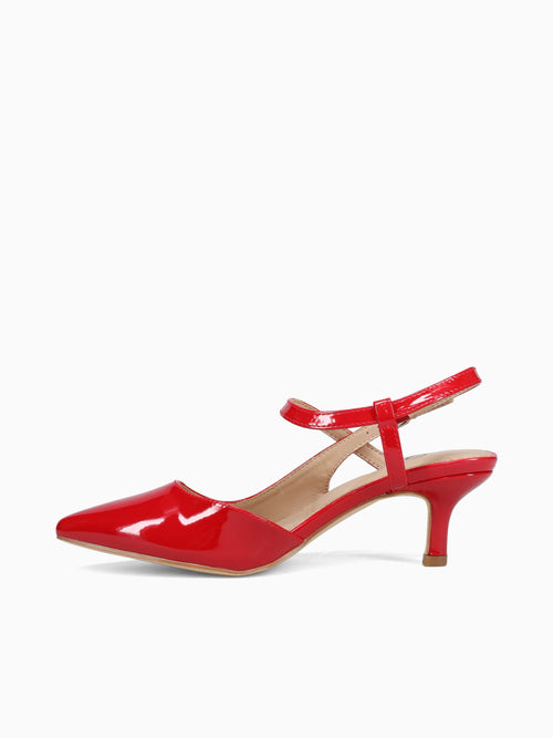 Millie Red Patent Red / 5 / M