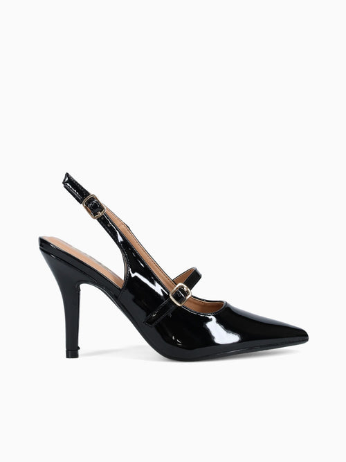 Sicilia Black Patent Black / 5 / M