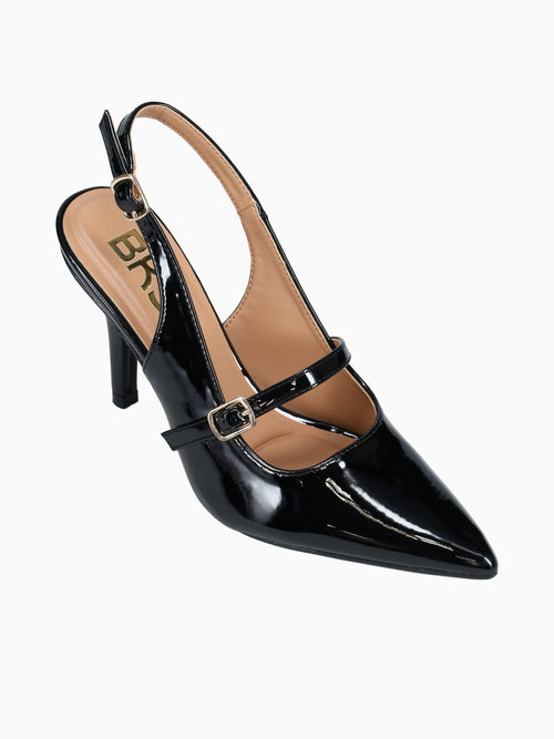 Sicilia Black Patent Black / 5 / M