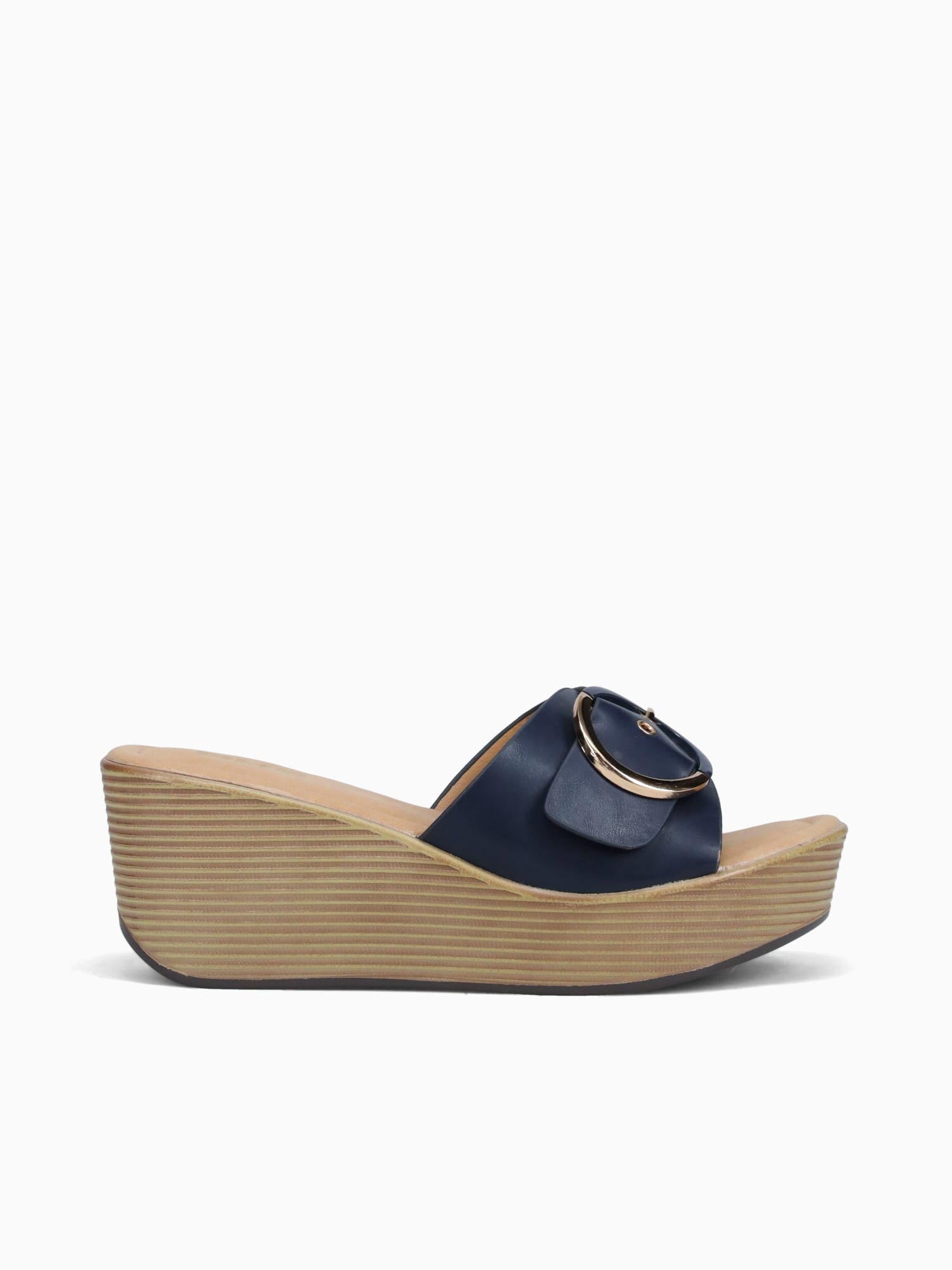 Via Navy Smooth Navy / 5 / M