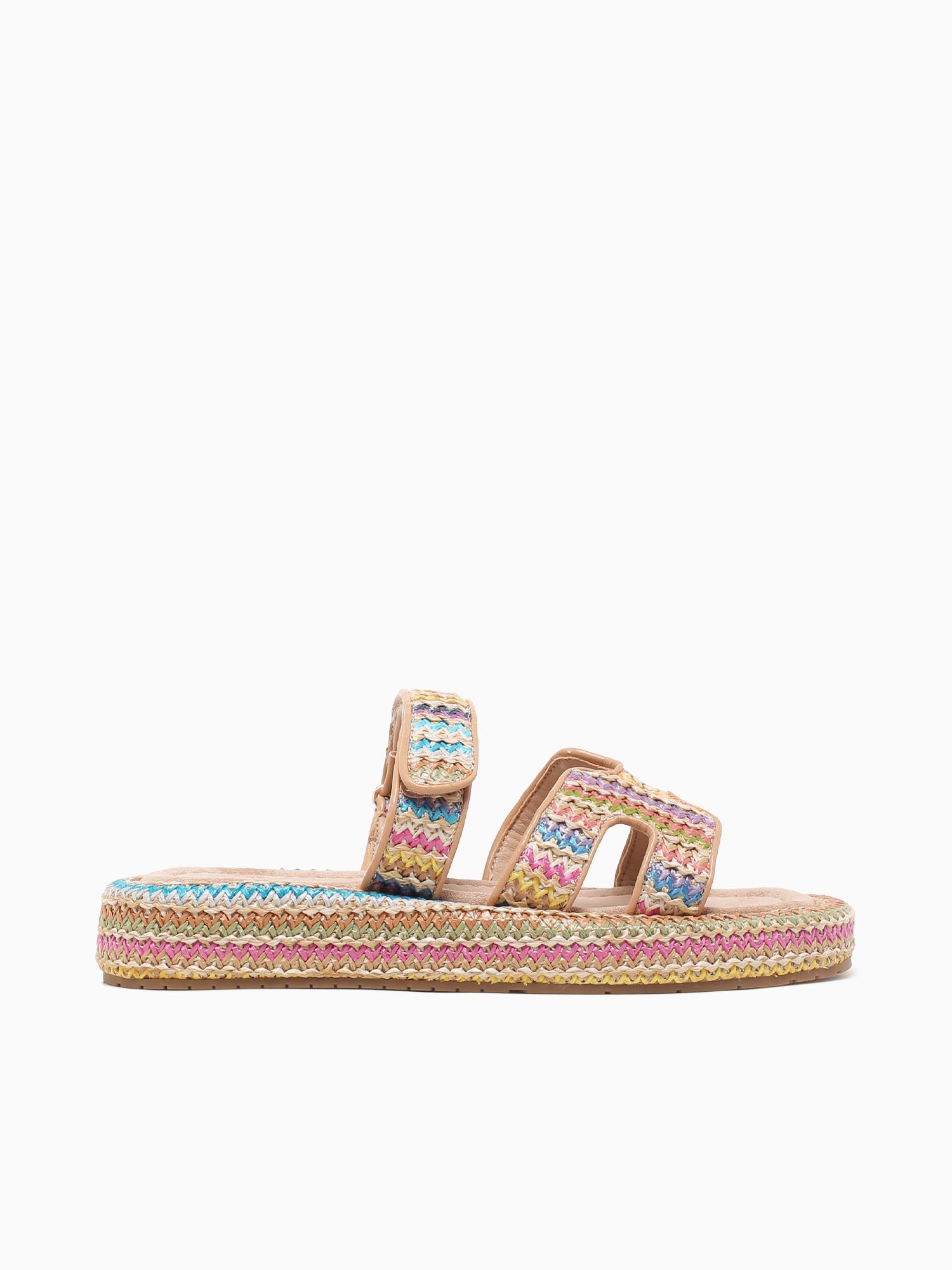 Gianna Multi Raffia Multi / 5 / M