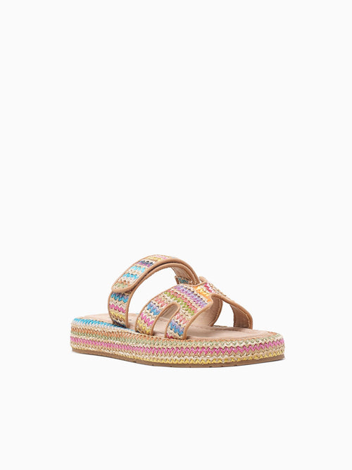 Gianna Multi Raffia Multi / 5 / M