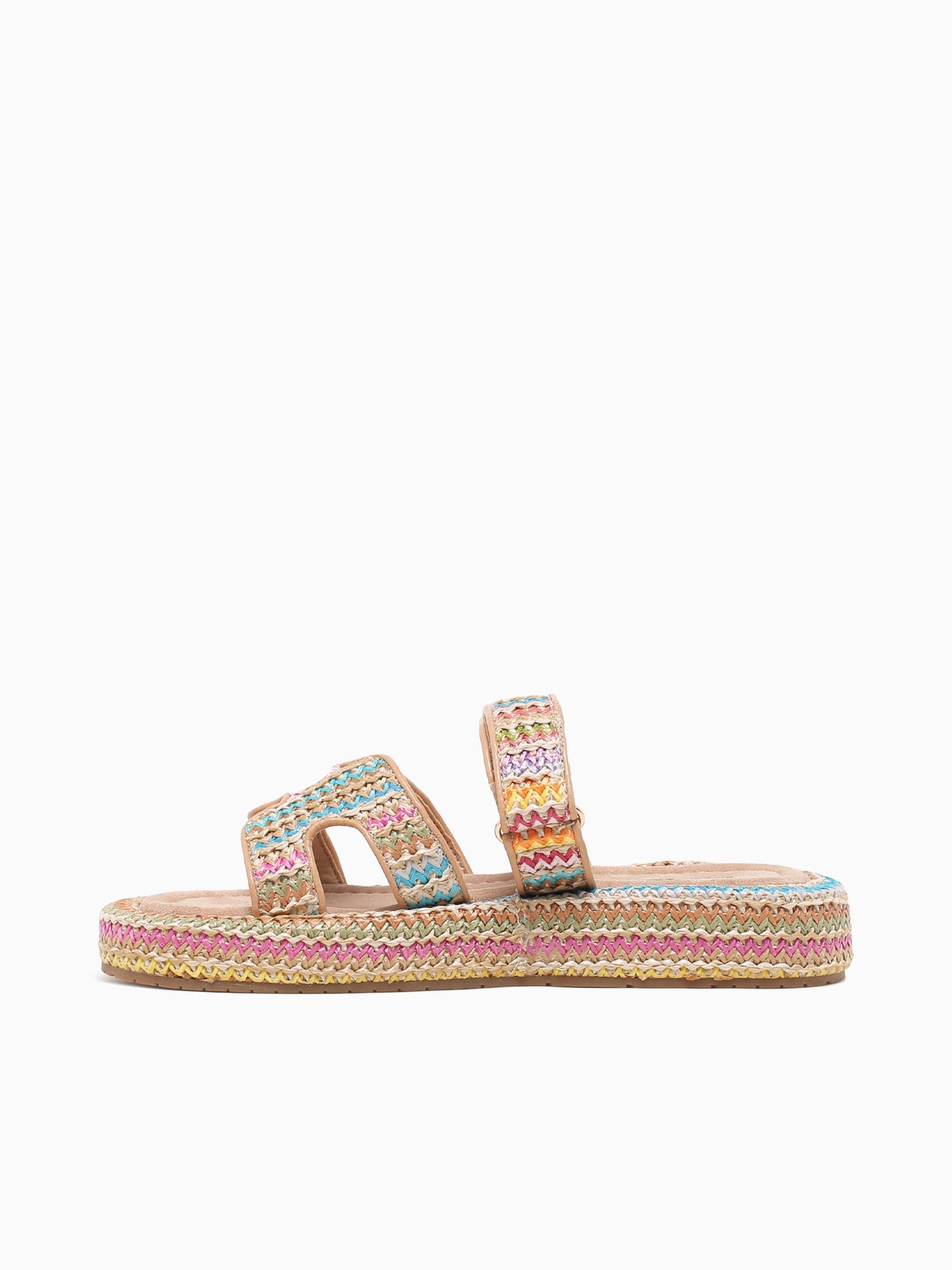 Gianna Multi Raffia Multi / 5 / M