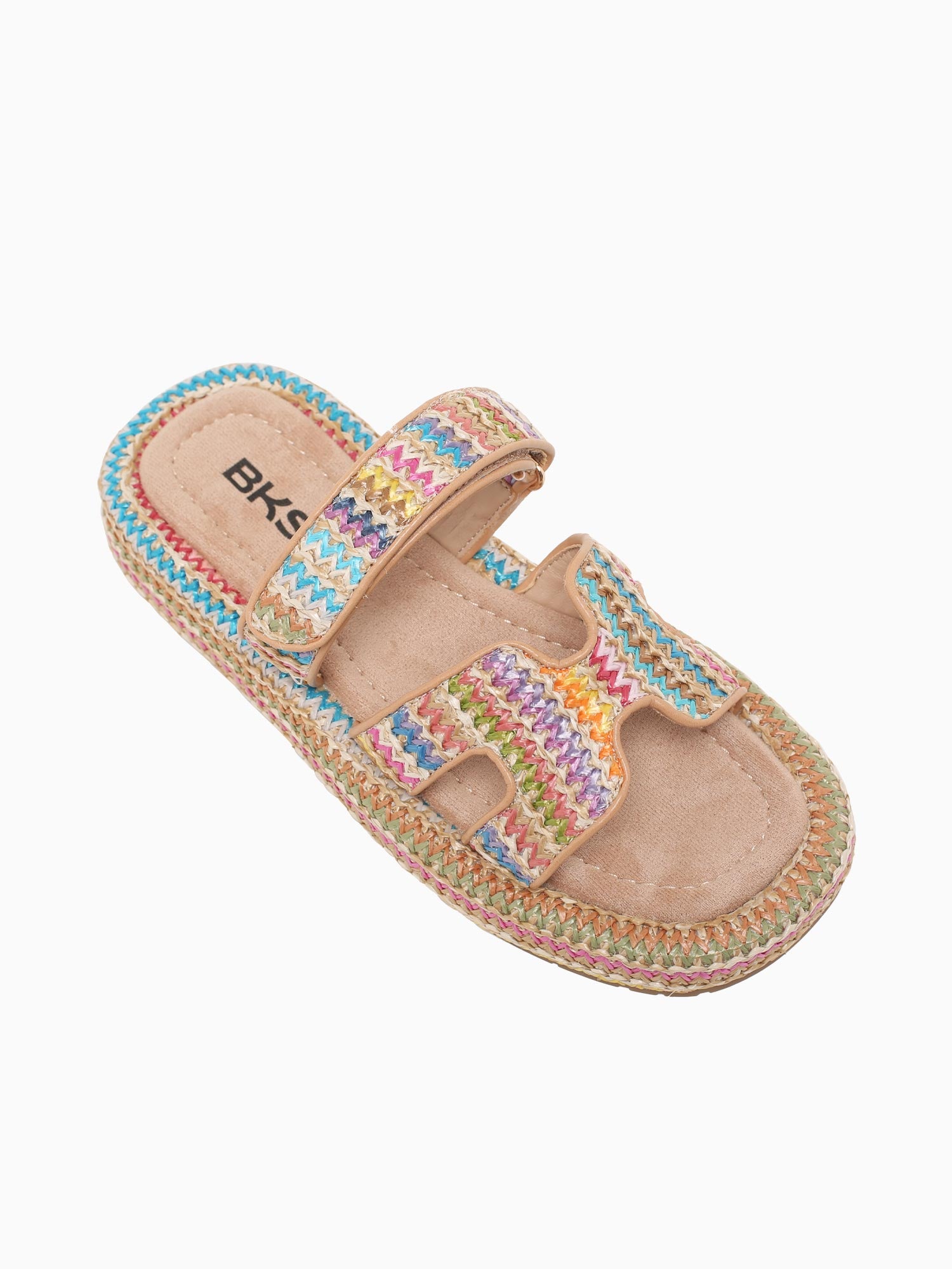 Gianna Multi Raffia Multi / 5 / M