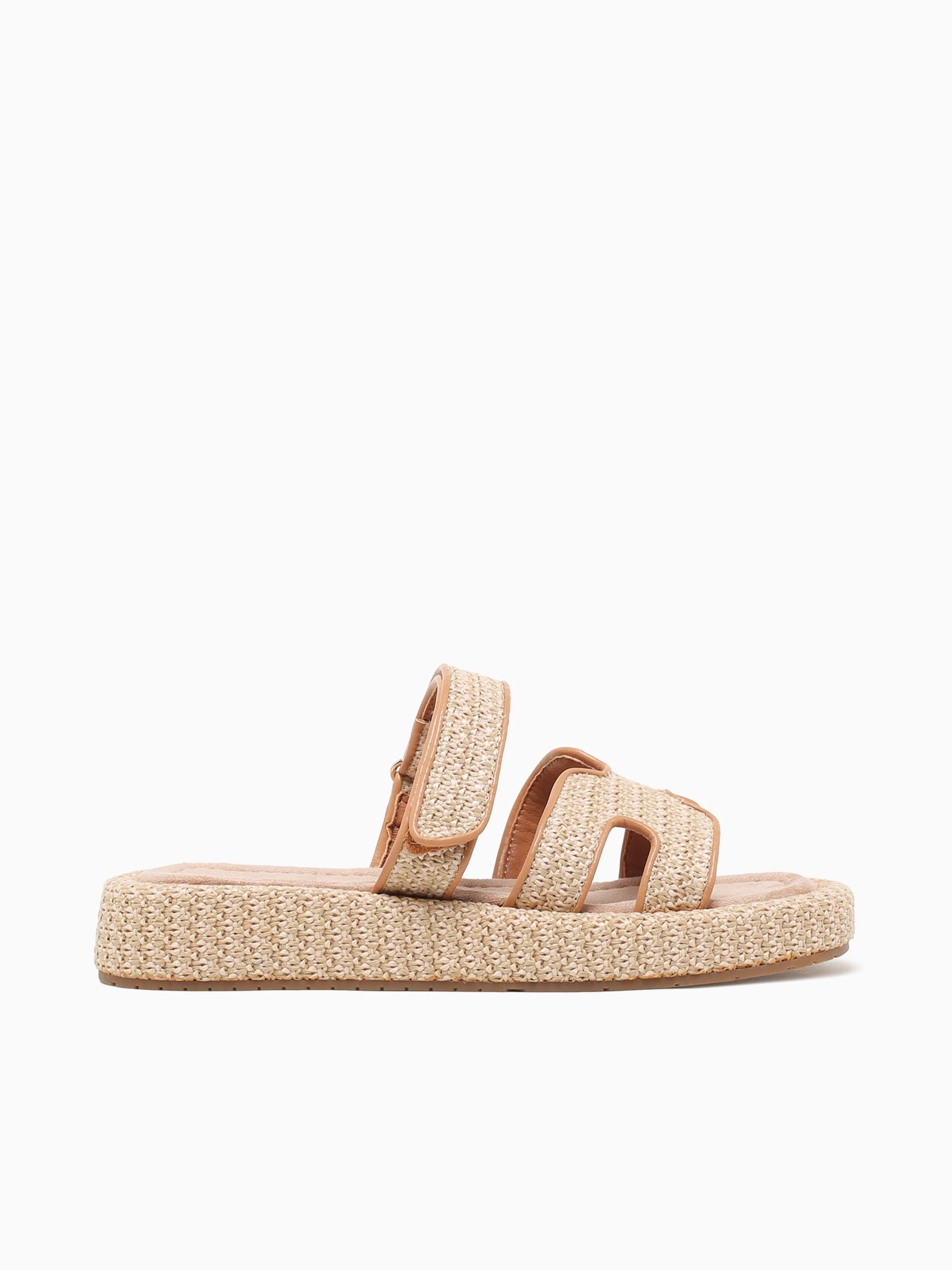 Gianna Beige Raffia Beige / 5 / M